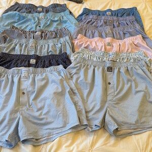 Peter Millar Men's 12 Boxers Lot Assorted Colors Size Medium